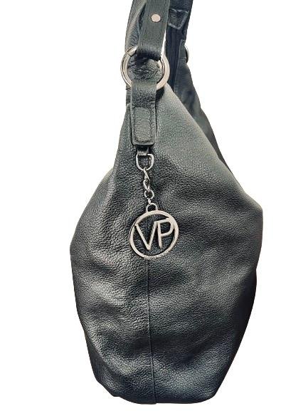 BOLSA COURO MARCA VANDA PIRES HOBO BAG GRANDE