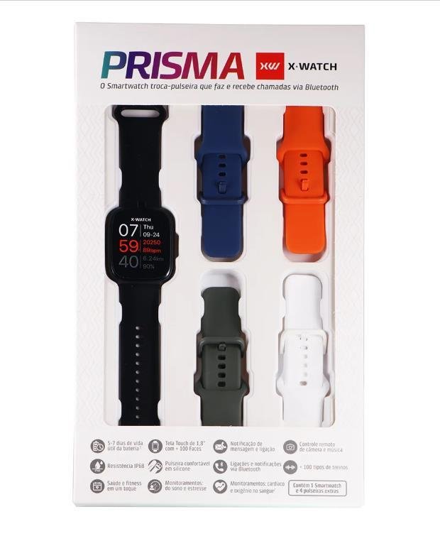 RELÓGIO SMARTWATCH X-WATCH PRISMA