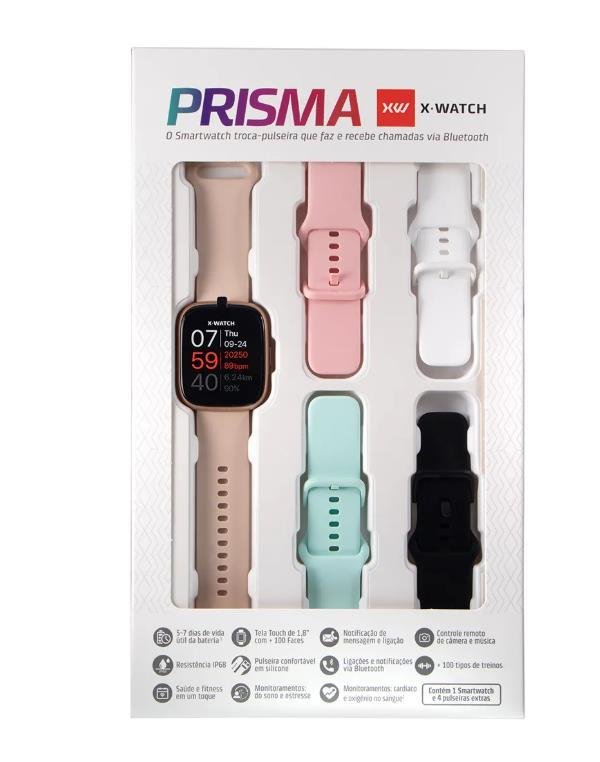 RELÓGIO SMARTWATCH X-WATCH PRISMA
