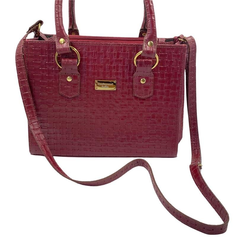 BOLSA DE COURO MODELO LORENA