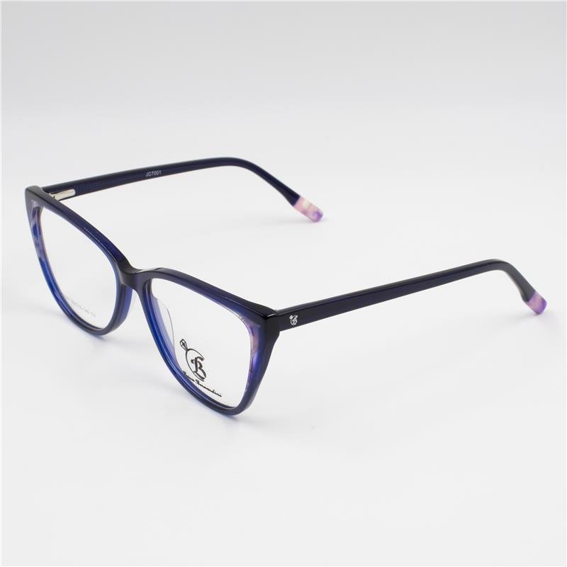 ARMAÇÃO PARA ÓCULOS DE GRAU GATINHO COM DETALHE DE COR