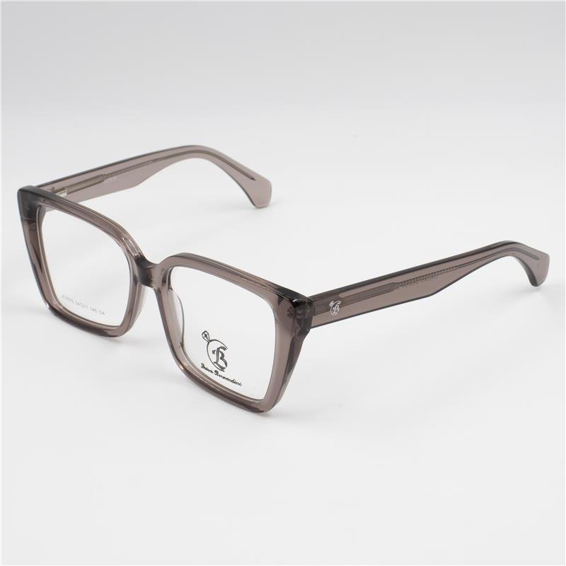 ARMAÇÃO PARA ÓCULOS DE GRAU QUADRADA COM TRANSPARÊNCIA