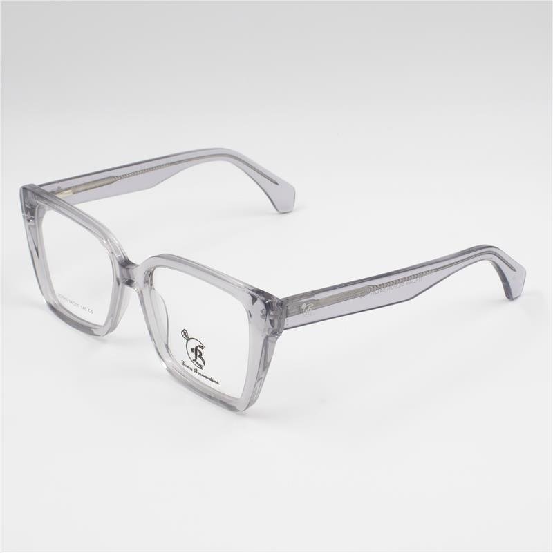 ARMAÇÃO PARA ÓCULOS DE GRAU QUADRADA COM TRANSPARÊNCIA