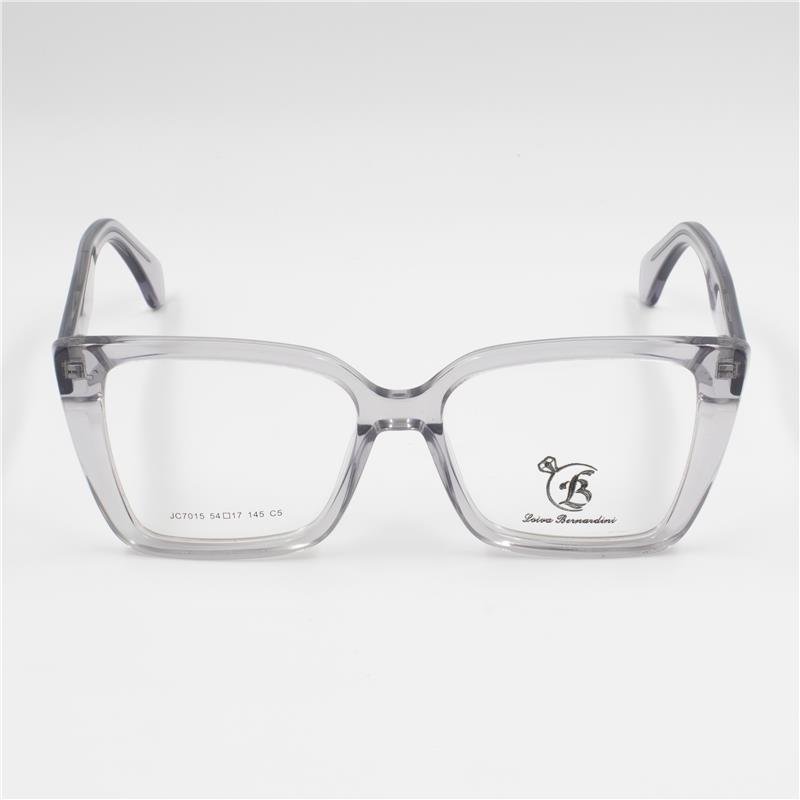 ARMAÇÃO PARA ÓCULOS DE GRAU QUADRADA COM TRANSPARÊNCIA