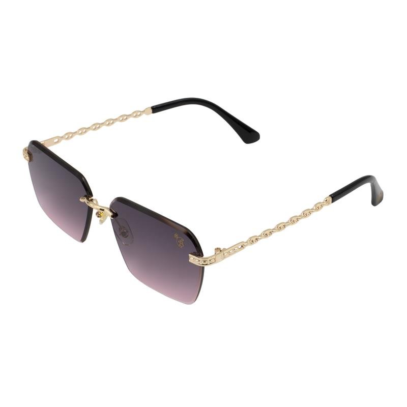 ARMAÇÃO PARA ÓCULOS DE SOL RETANGULAR INSPIRAÇÃO GUCCI