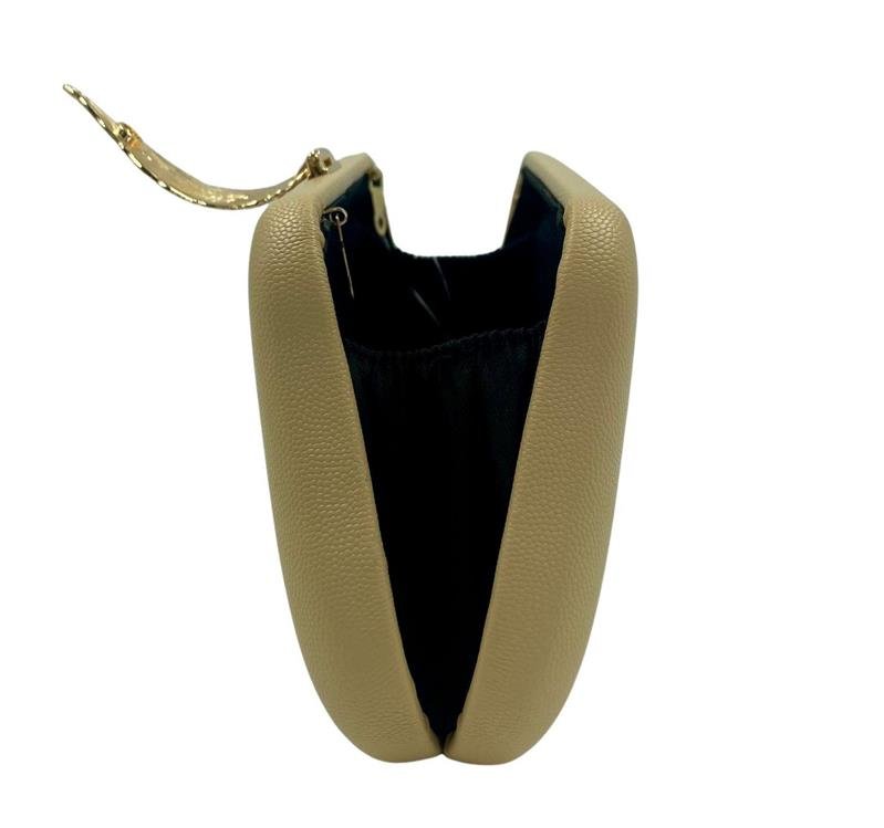 BOLSA CLUTCH FECHO FOLHA